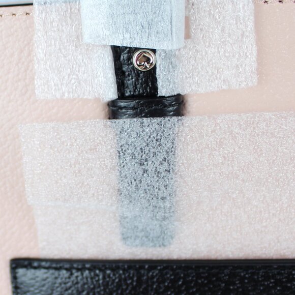 NWT Kate Spade Colorblock Leather Tote | Chic Work & Everyday Bag | Office Glam - Picture 12 of 12